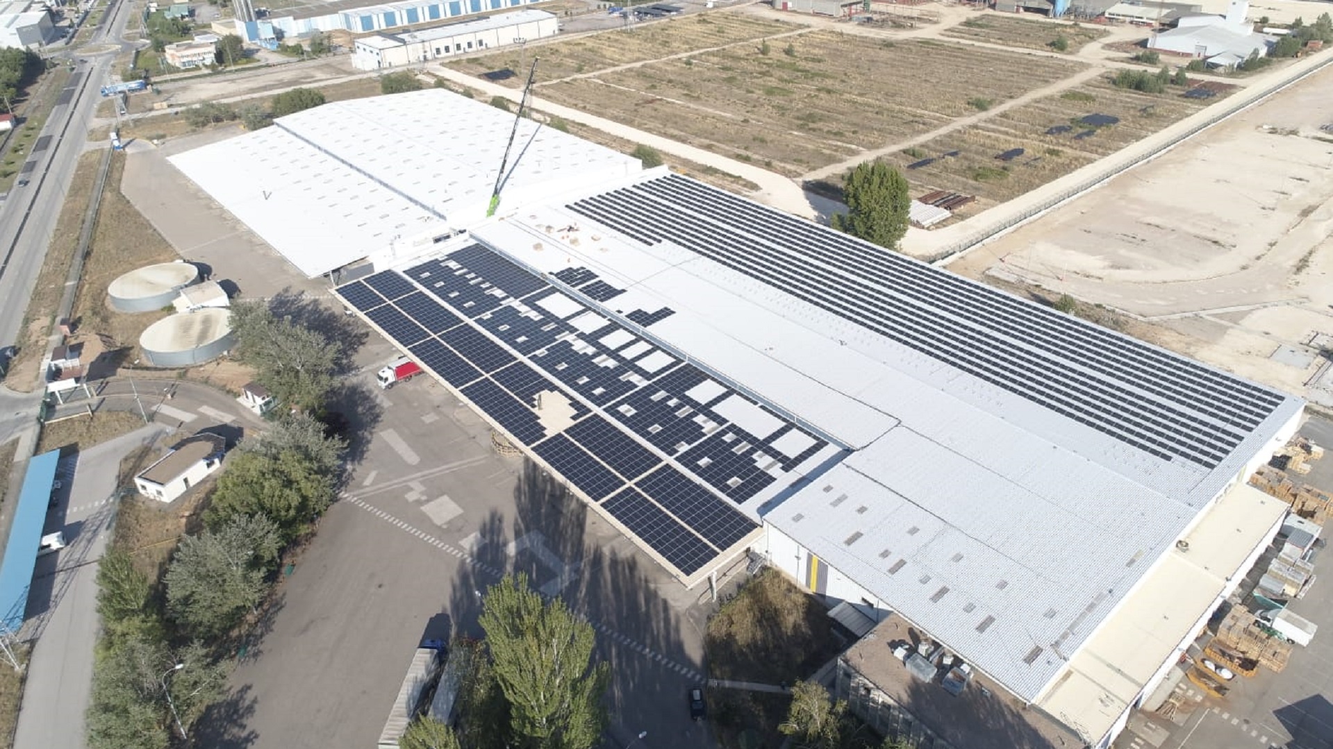 Instalación solar fotovoltaica de venta a red de 1,5MWp en Burgos